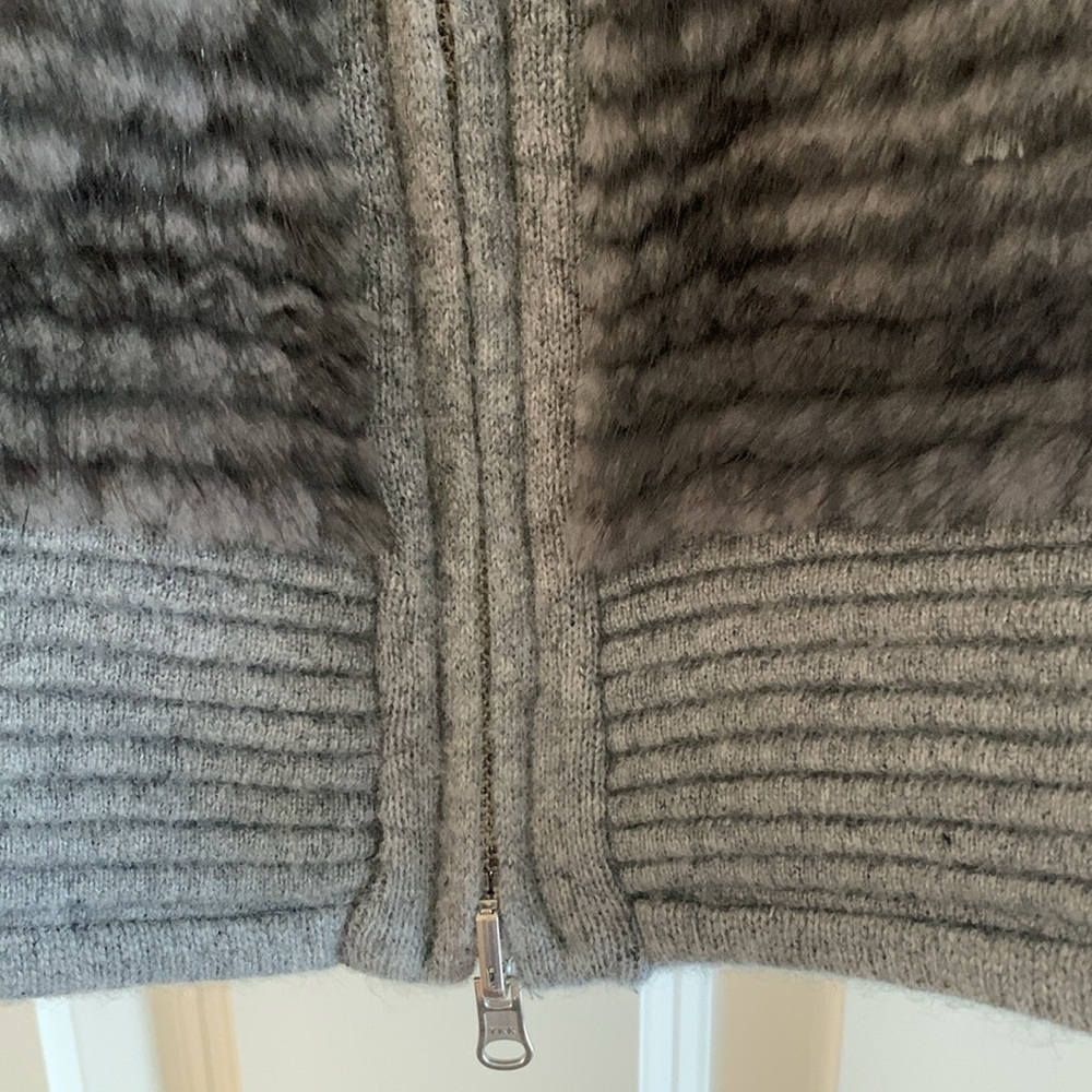 Mink and Rabbit Shearling Reversible Jacket. Like new. - Picture 14 of 17